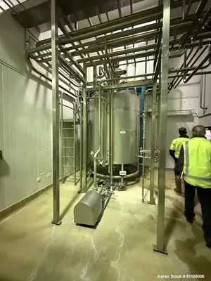Used Complete Lipids Production Plant – Evaporator, Alfa Laval Disc Centrifuge, Centritherm & Tanks