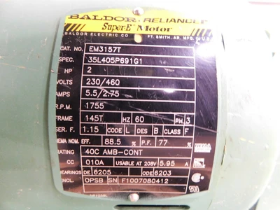 Used TACO FI1207E2CAH1LOB Centrifugal Pumps Ohio US | Equipment Recovery Corp. #1329787