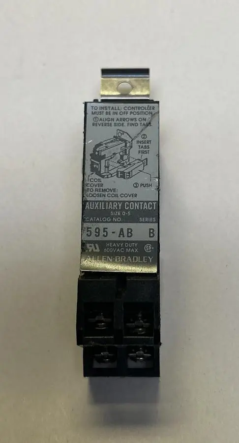 Used ALLEN-BRADLEY 595-AB Miscellaneous Equipment (Electrical & Power) | Surplus Asset Holdings #1193599