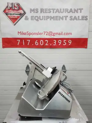 Bizerba GSP H 2012 Manual Deli Slicer Fully Refurbished, Tested, Working