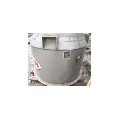 USED MAC STAINLESS STEEL HOPPER - 18 CU. FT.