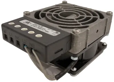 NEW STEGO HVL031 ENCLOSURE FAN HEATER 120V 50/60Hz 150W