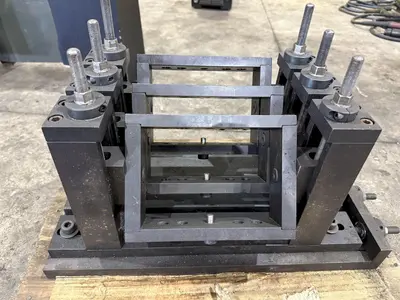 (3) ADJUSTABLE & ARTICULATING ROLLFORMER GUIDES / TURKSHEAD: YOBRO #24111