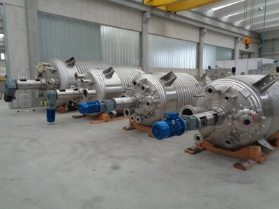 2,000L S/S 1/2 coiled New Reactor