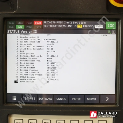 FANUC LR Mate 200iD/14L Robot System w/R30iB Mate Plus
