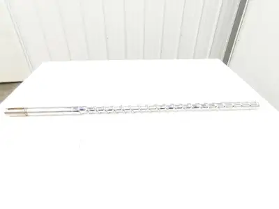 Meiki 8435815A Metering Screw for Injection Molding Machine 36mm x 1050mm 41.3"