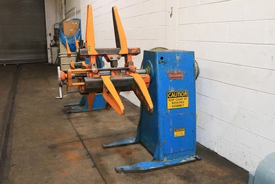 2500Lb Cap. 18" Width Cooper-Weymouth UNCOILER