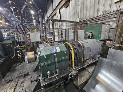 60” x .135” x 50,000 Lbs. Cincinnati/Herr-Voss Slitting Line  (Used)