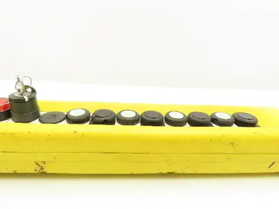 Telemecanique XAC-A12 Crane Hoist 12-Station Pushbutton Control Pendant 2-Speed