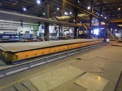 USED MESSER GRIESHEIM 21 000 X 3000 MM (2X PLASMA)