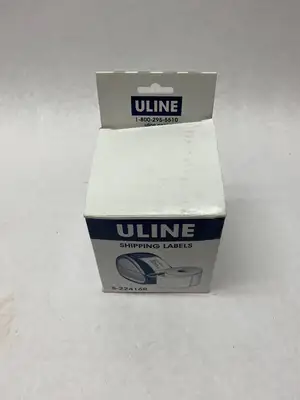 NEW U-LINE RED MINI PRINTER LABELS 4 X 6" ROLL OF 220