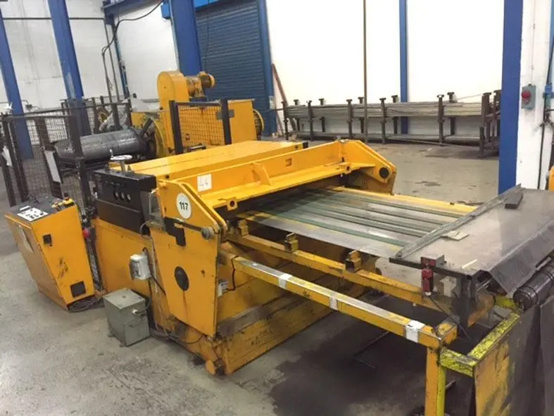 USED RAS DECOIL/CUT TO LENGTH 1500 X 2 MM CNC