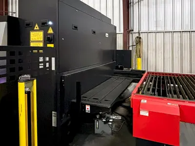 Used 2022 AMADA ENSIS 3015 AJ FIBER Laser Cutters Illinois US | Machine Factory Outlet #1262778