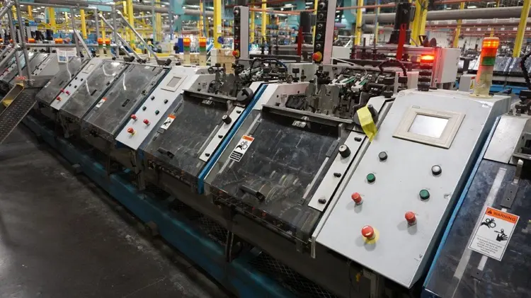 Used Harris / Sheridan 855 & 870 Saddle Stitchers – Full-Format Stitching Systems Saddle Stitchers Illinois US | Machinery Solutions Group, Inc. #389995