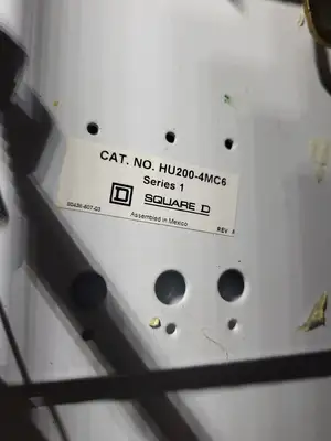 USED SQUARE D MODEL 6