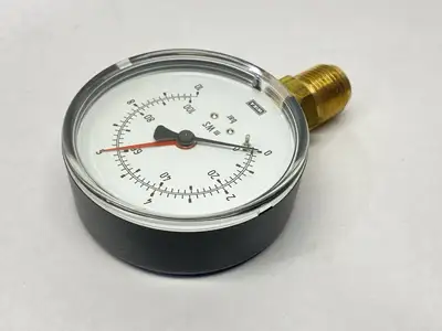 USED WIKA PRESSURE GAUGE 10 BAR 111.10.80