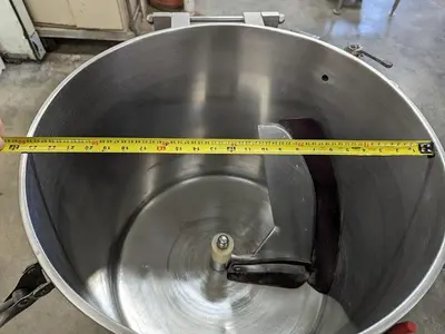 H. Glass Vacuum Meat Tumbler