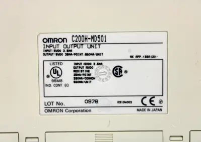 USED OMRON C200H-MD501