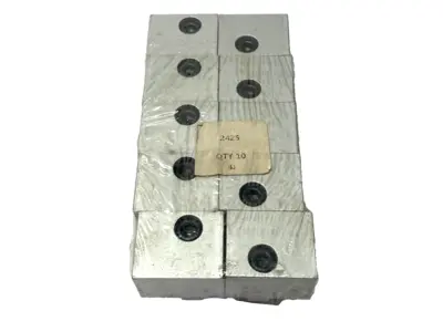 New | in-Stock 80/20 Aluminum Panel Mount Block for T-Slot, 15 Series, LOT OF 10 Panel Mounts Michigan US | Maverick Industrial Sales #1507378