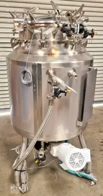DCI 230 Liter Jacketed Stainless Steel 230L Tank Bioreactor Mixer Fermentation
