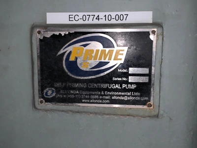 8" Prime Self Priming Centrifugal Pump model S-8