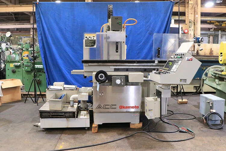 Used 2000 Okamoto ACC-8.20EX,, 2000, AUTO CYCLES & AUTO DRESSING Reciprocating Surface Grinders New Jersey US | Machinery Values #302696
