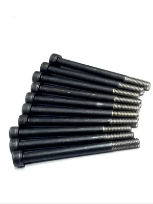 100C1150KCS | Socket Cap Screws M10-1.5 x 115mm LOT OF 10 - New