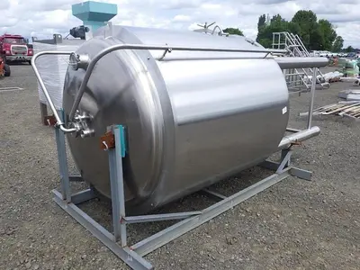 (4) Available - Used 20bbl/25hl Jacketed Conical Fermenters