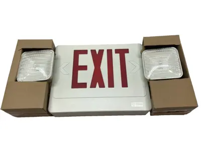 New | in-Stock Lithonia Lighting LED Exit/Unit Combo w/ Battery 120/277VAC Lighting Michigan US | Maverick Industrial Sales #1400902