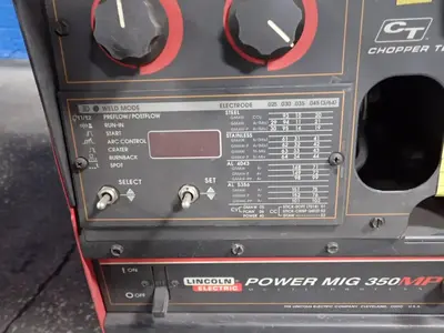 USED LINCOLN POWER MIG 350 MP