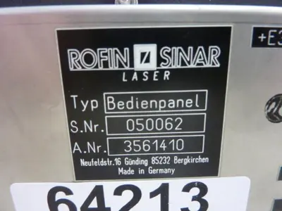 USED ROFIN SINAR 3561410