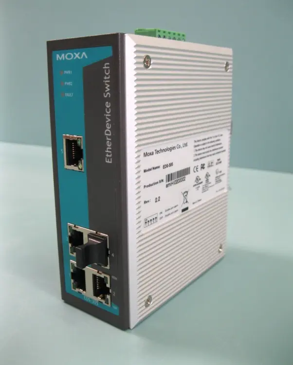 Used MOXA EDS-305 Automation Control (HMI) New Hampshire US | Bitter End Trading #1486413