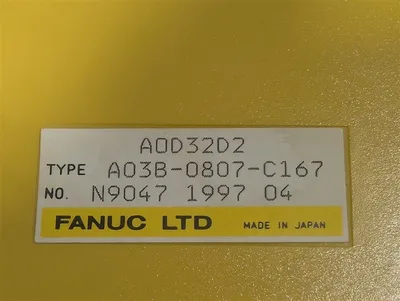 Fanuc A03B-0807-C167 Digital Output Module AOD32D2 Used