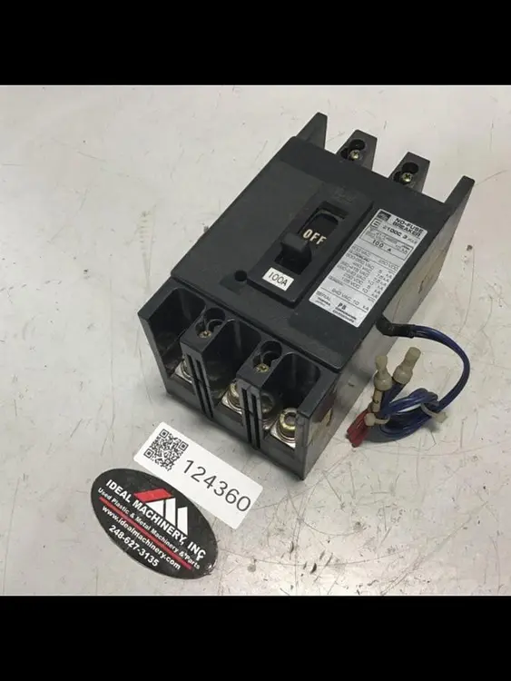 Used TOSHIBA E100C-3P-100A Circuit Breakers Michigan US | Ideal Machinery #605808