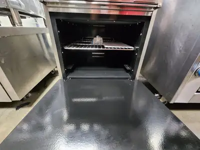 New | in-Stock Atosa New Atosa AGR-24G CookRite 24" Gas Flat Top Griddle Range w/ Oven & 3/4" Thick Plate Commercial Ranges Illinois US | Falcon Restaurant Supply #1376581