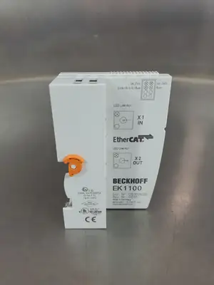 USED Beckhoff EK1100 EtherCAT Coupler Terminal, 24VDC