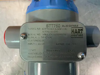 Used HONEYWELL STT750S0AAHC11SA30A0000000 Transducers Ohio US | HGR 24 #1414156