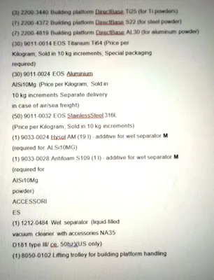 2015 EOS M290 3D PRINTER | CNC EXCHANGE (10)