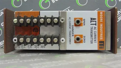 Moore Industries ACT/0-10VAC/4-20MA/24DC STD AC Current Transformer Module Used