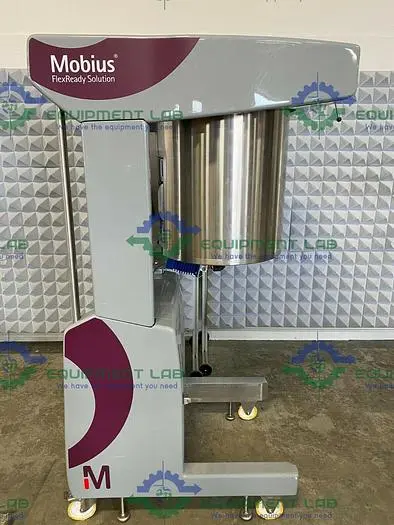Used MILLIPORE MOBIUS FLEXREADY SOLUTION 100 LITER MIXING TANK CART Reactors | Equipment Lab #486064