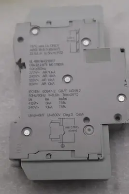 NEW OPEN BOX Schneider Electric M9F42103 Multi9 Circuit Breaker C60BP STK G1001A