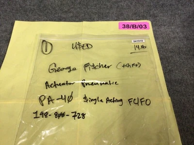 Used George Fisher PA-40 Valves/Fittings California US | Davliegogo LLC #1709802