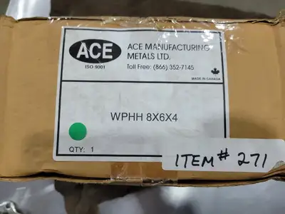 USED ACE MANUFACTURING WPHH 8X6X4