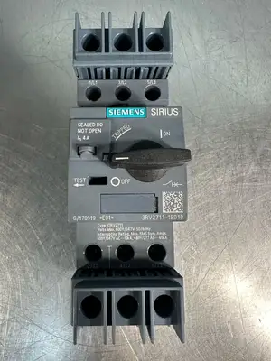 Siemens SIRIUS CIRCUIT BREAKER 3RV2711-1ED10 (7.4.2)