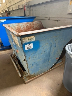 ROURA 1.5 Cu Yards Self Dumping Scrap Hopper Individual Machines | Midwest Machinery, LLC (2)