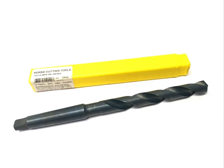 Used MORSE CUTTING TOOLS TAPER SHANK DRILL BIT 1302 5/8″ 2MTS DRL HSS MT1610040 HSS/Cobalt Drills Michigan US | Maverick Industrial Sales #1091328
