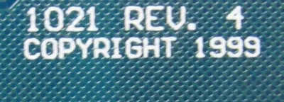 USED AVERY LABEL 1021 PC BOARD REV. 4 ECI-IS2-0008