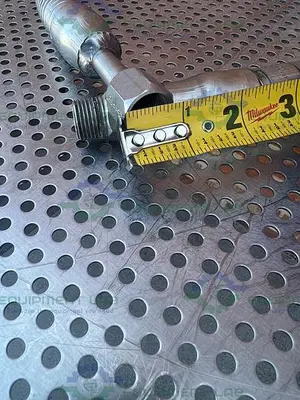 MVE Stainless Steel Flexible LN2 Hose 72"  3/4" Female to Male Fitting