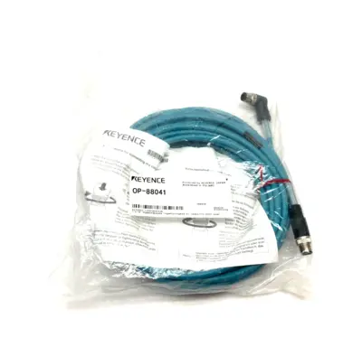 NEW KEYENCE RIGHT ANGLE MONITOR CABLE, NFPA79 COMPLIANT, 10M