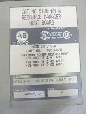 USED ALLEN BRADLEY 5130-RM SER A
